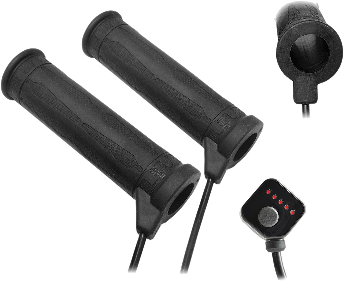 5 Level Twist Throttle Heated Grips