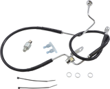 Extended Length Black Vinyl Brake Line Kit [2/2]