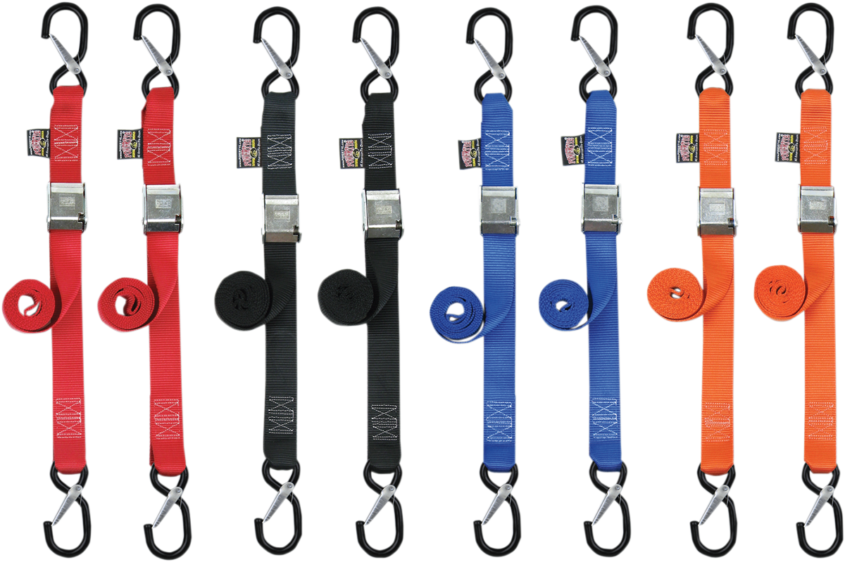 1-1/2" Cam-Buckle with Safety Latch Hooks