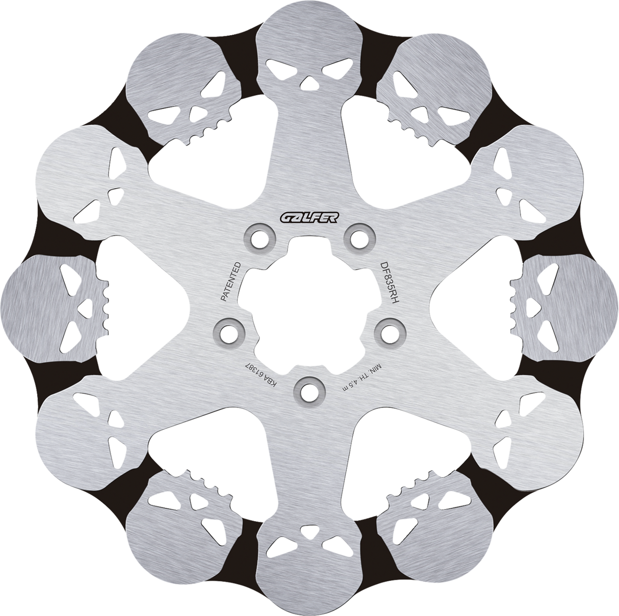Skull Brake Rotor