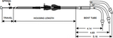 Stainless Braided Idle Cable