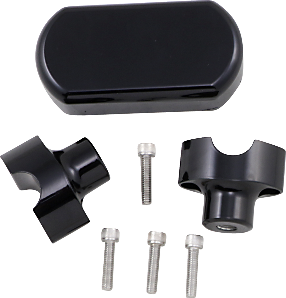 Solid Handlebar Riser & Top Clamp Kit