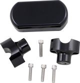 Solid Handlebar Riser & Top Clamp Kit
