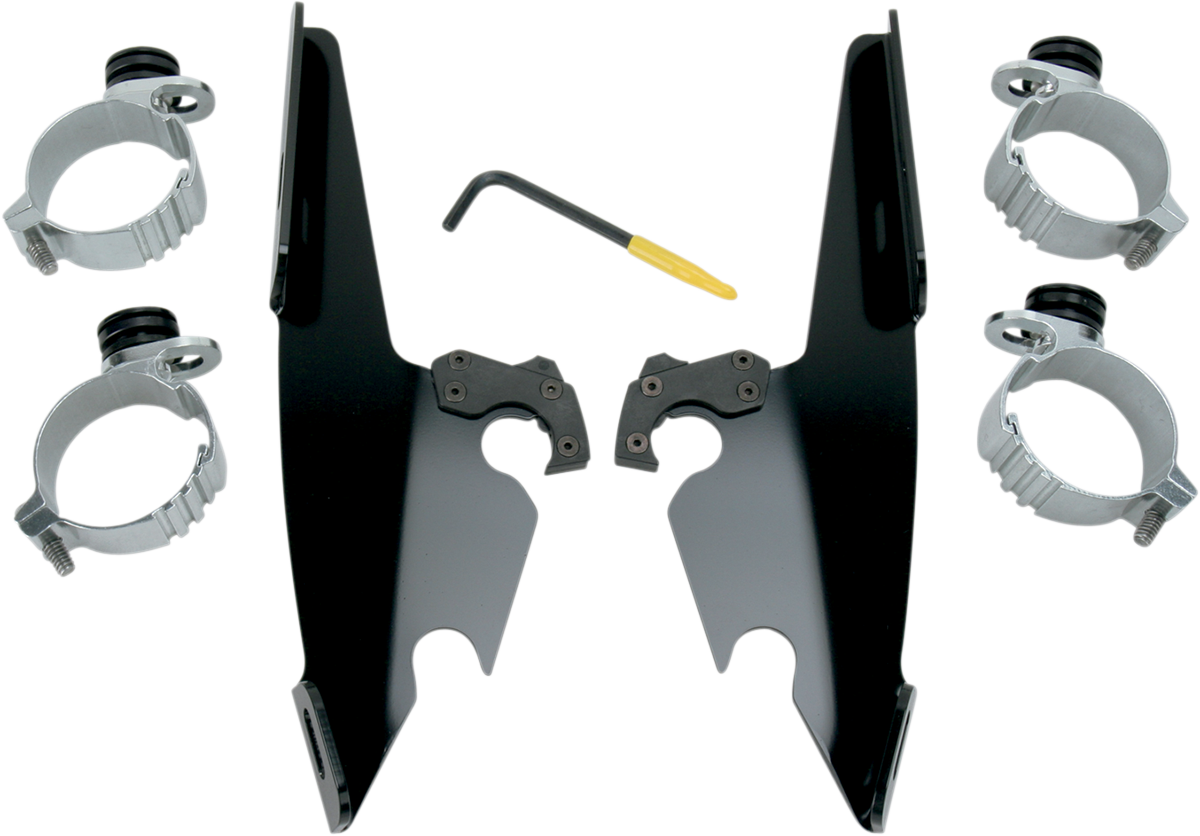 Fats/Slim Windshield Trigger-Lock Complete Mount Kit