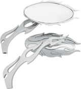 Flame Oval Mirrors