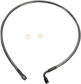 Brake Line - 10 mm-90° - 30" - Black Pearl