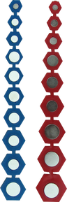 SAE/Metric Magnetic Socket Insert Set