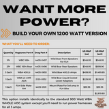 Whole Hog 900 W Six Speaker Kit