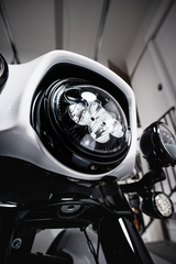 Shark Demon® 7” Round LED Headlight with Color Changing Backlight