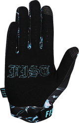 Strapped Chrome Gloves