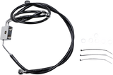 Extended Length Black Vinyl Brake Line Kit [2/2]