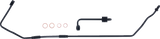Brake Line Kit - MC to HCU - Rear - Black Pearl