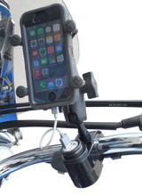 Dual USB Port Charger with 1" Ball Mount
