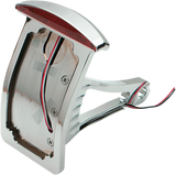 Side Mount Half-Moon LED Taillight and License Plate Mount