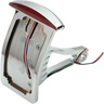 Side Mount Half-Moon LED Taillight and License Plate Mount