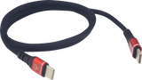 12" Male USB-C to Male USB-C Heavy-Duty Phone Charging Cable