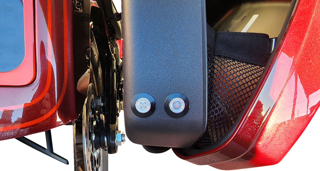 Bag Bolts Taillight Kit with Lightning Bolts