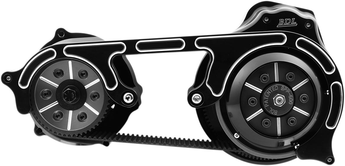 2" Open Belt Drive Kit with 2-Piece Motor Plate