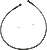 Brake Line - Front - 10 mm - 180° - 32" - KARBONFIBR