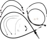 Black Pearl™ Designer Handlebar Installation Kit - 15"-17" - '18-'24 FX