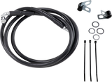 Extended Length Black Vinyl Brake Line Kit [2/2]