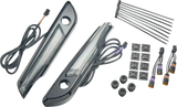 Lighted Saddlebag Hinge Covers