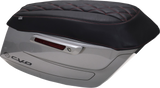 Deluxe Diamond Saddlebag Lid Covers