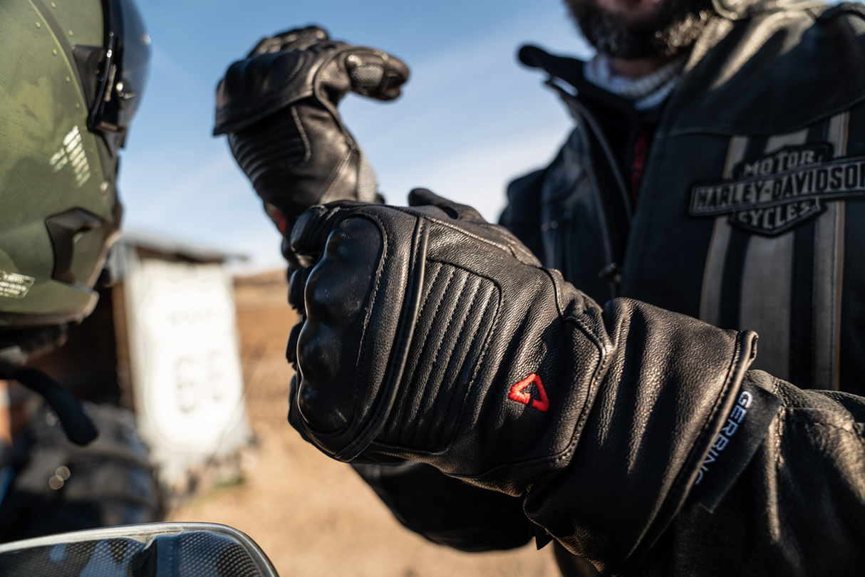 7 V Hard Knuckle Battery Heated Gloves