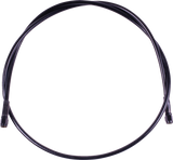 Universal XR Brake Line - 50" - Black w/ Black Fittings