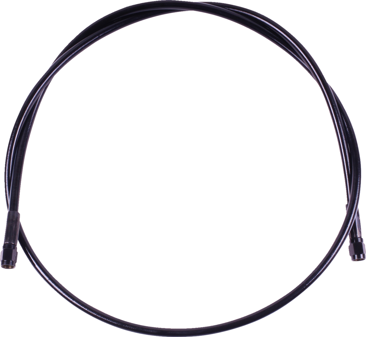 Universal XR Brake Line - 42" - Black w/ Black Fittings