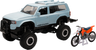 Toyota Land Cruiser with Dirt Bike