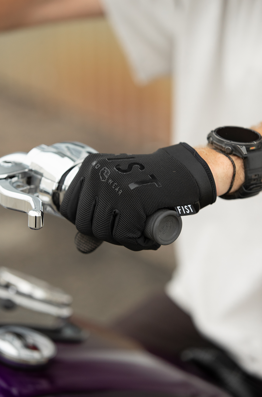 Moto Hybrid Leather Road Gloves
