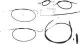 Standard Black Vinyl Handlebar Cable/Brake Line Kit — Ape Hanger
