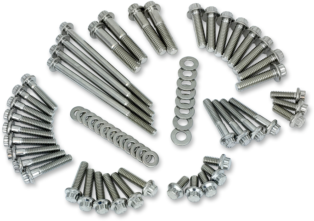 12-Point External Primary/Transmission Engine Fastener Kit