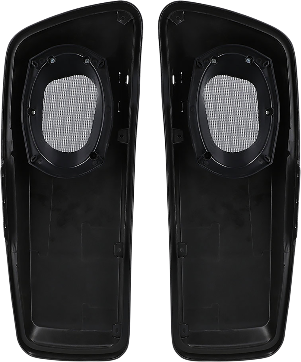 Saddlebag Lid with Speaker Cutouts