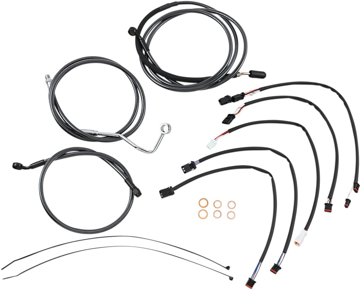 Black Pearl™ Upper Handlebar Installation Kit - 15"-17" - '17-'19 FLHRXS