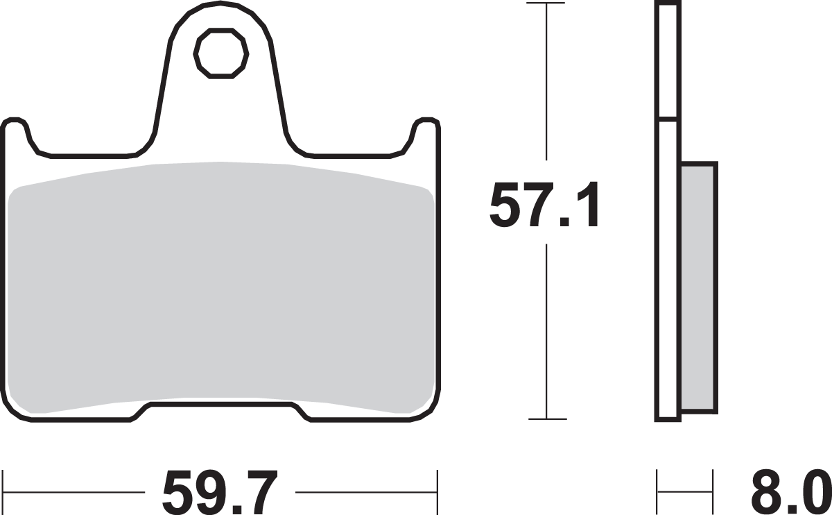 Sintered Metal Harley/Buell Brake Pads