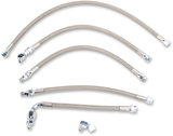 Stainless Steel Braided Oil Line Kit
