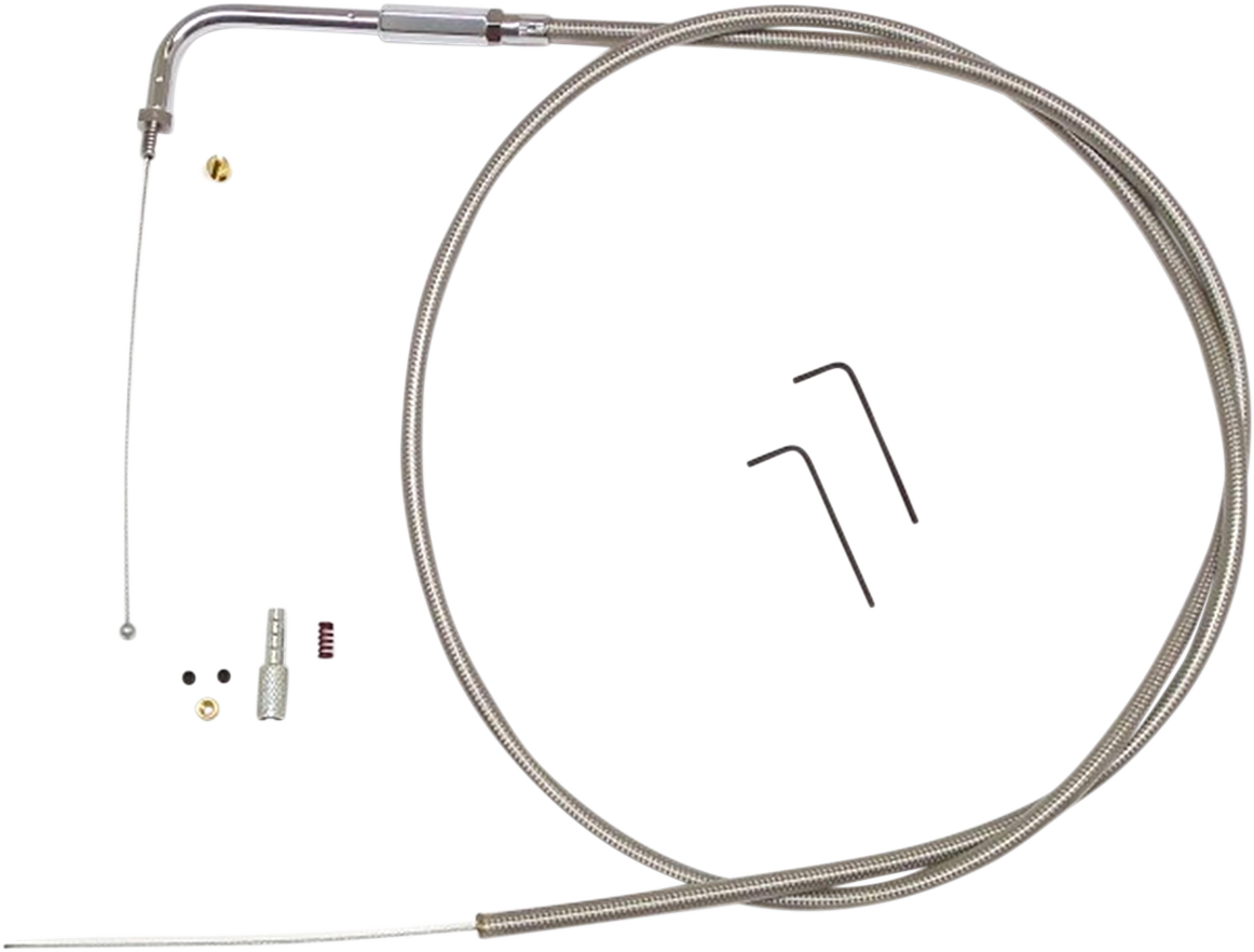 BYO™ Build Your Own™ Control Cable Kit - Throttle/Idle - Stainless Steel