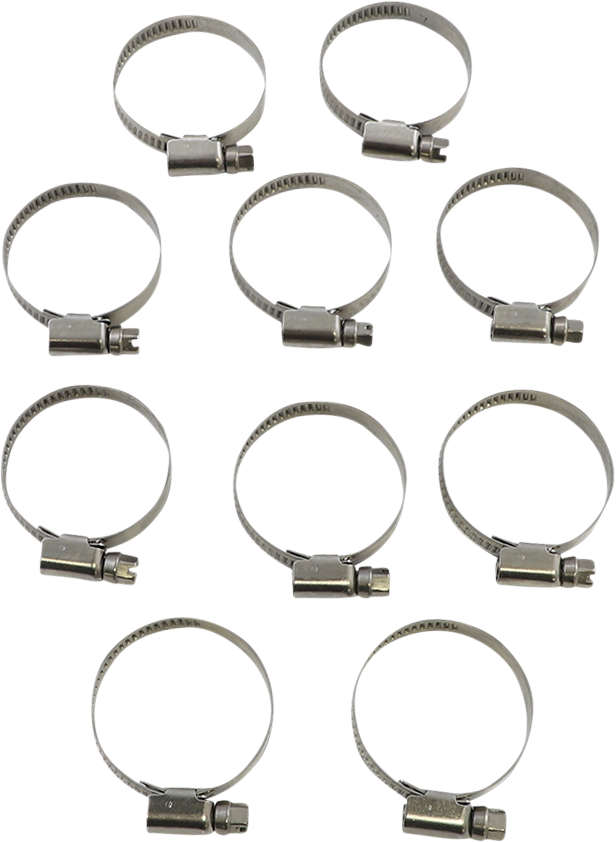 Embossed Stainless Steel Hose Clamps