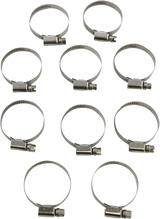 Embossed Stainless Steel Hose Clamps