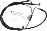 Extended Length Black Vinyl Brake Line Kit [2/2]