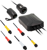 Water Resistant Dual-Camera Dash Cam and DVR