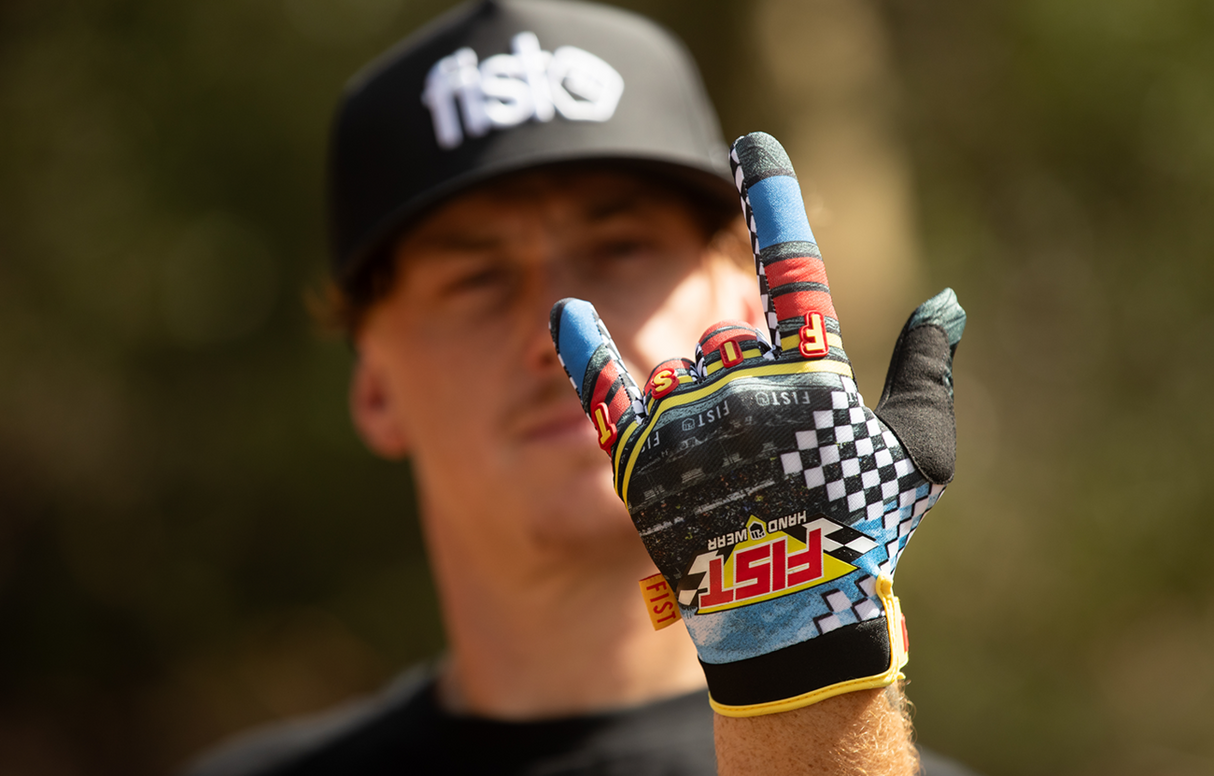 Strapped Speedway Gloves