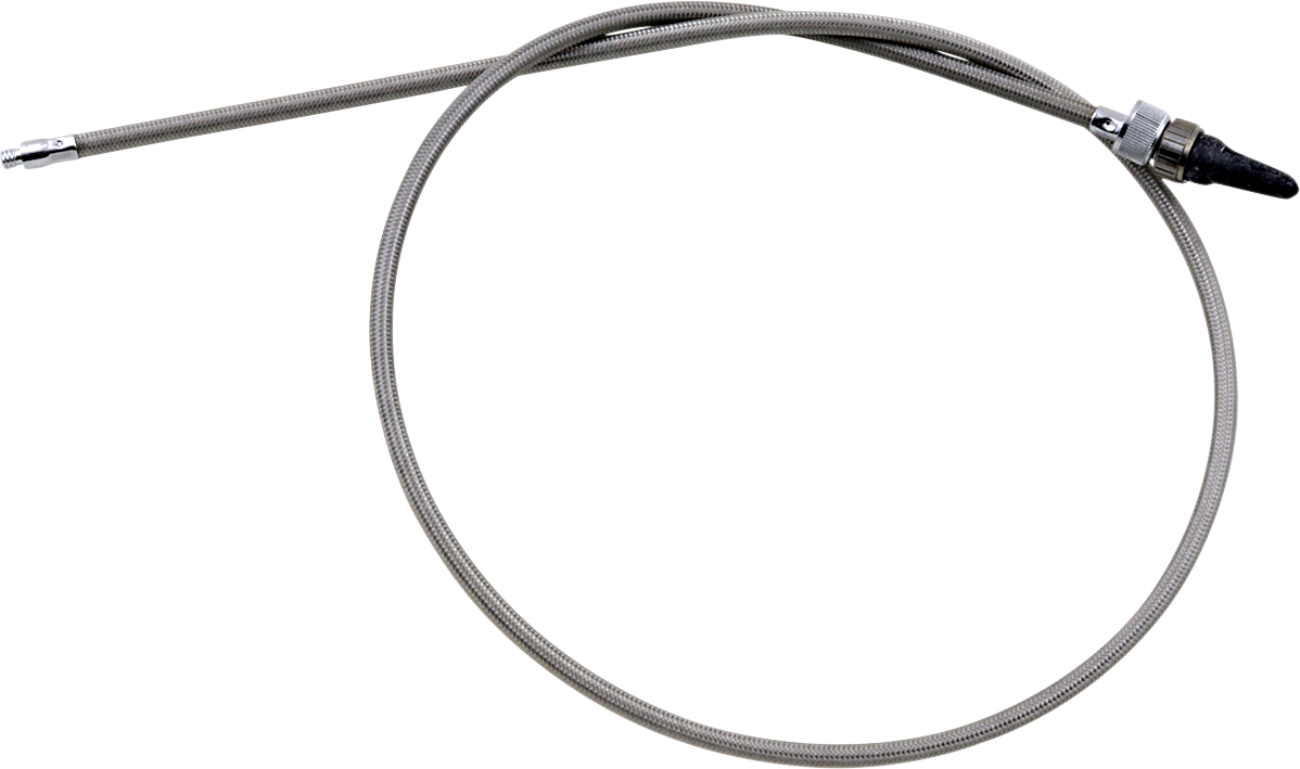 Armor Coat Braided Stainless Steel Speedometer Cable for Harley-Davidson