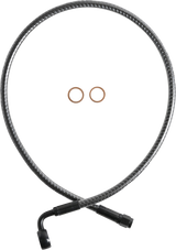 Brake Line - Front - 12 mm - 90° - 26" - KARBONFIBR