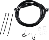 Extended Length Black Vinyl Brake Line Kit [2/2]