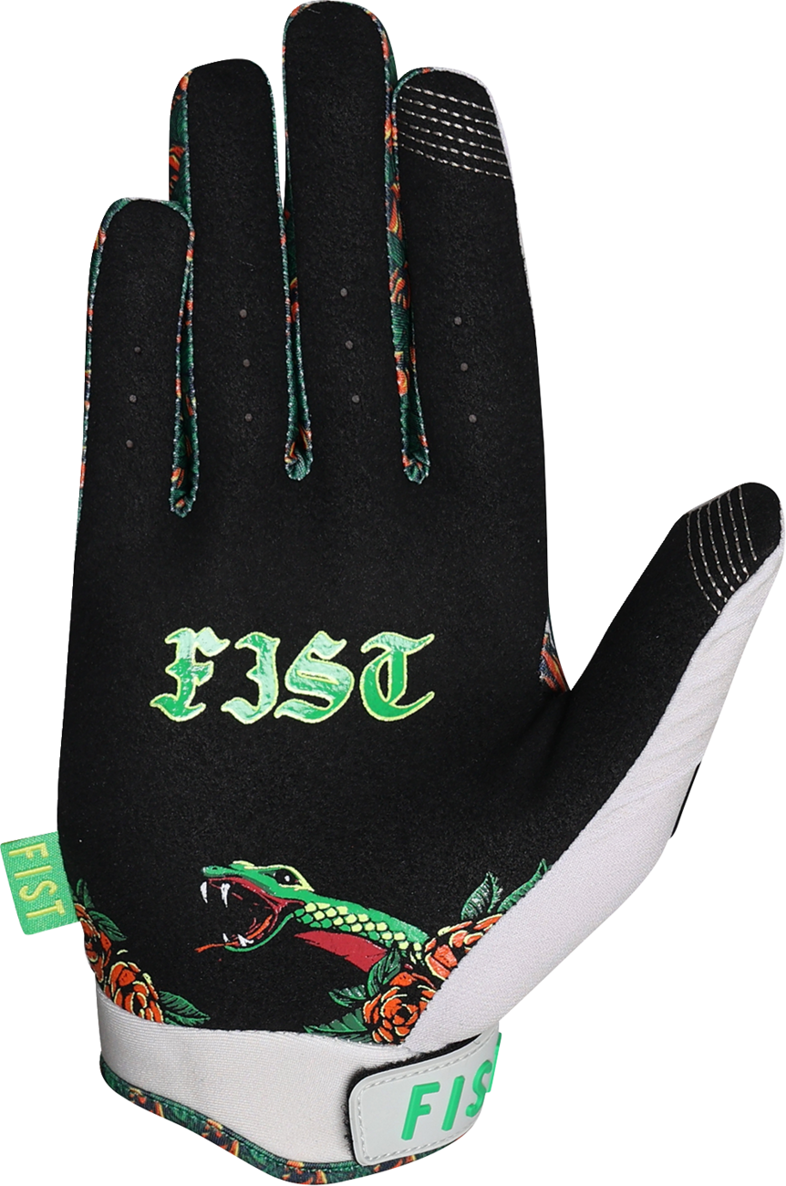Strapped Poison Gloves