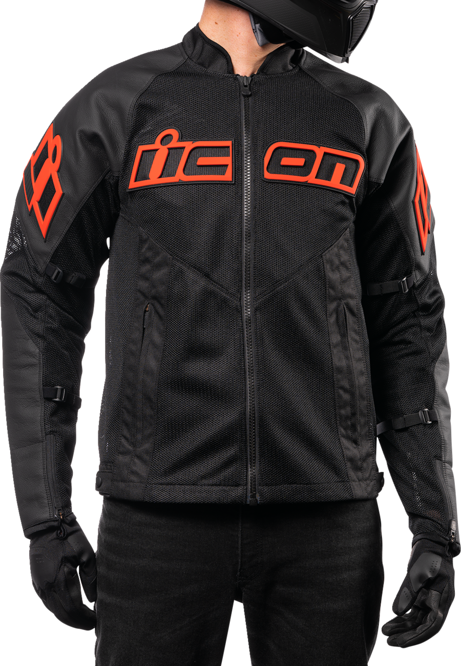 Mesh AF™ Leather Jacket