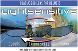No-Fog Helmet 3000 Shield Insert Lens